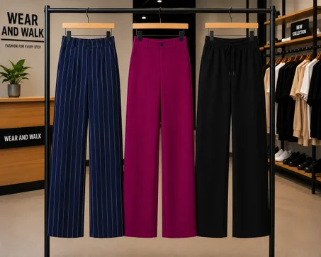 Pack Élégance – 3 Pantalons Femme