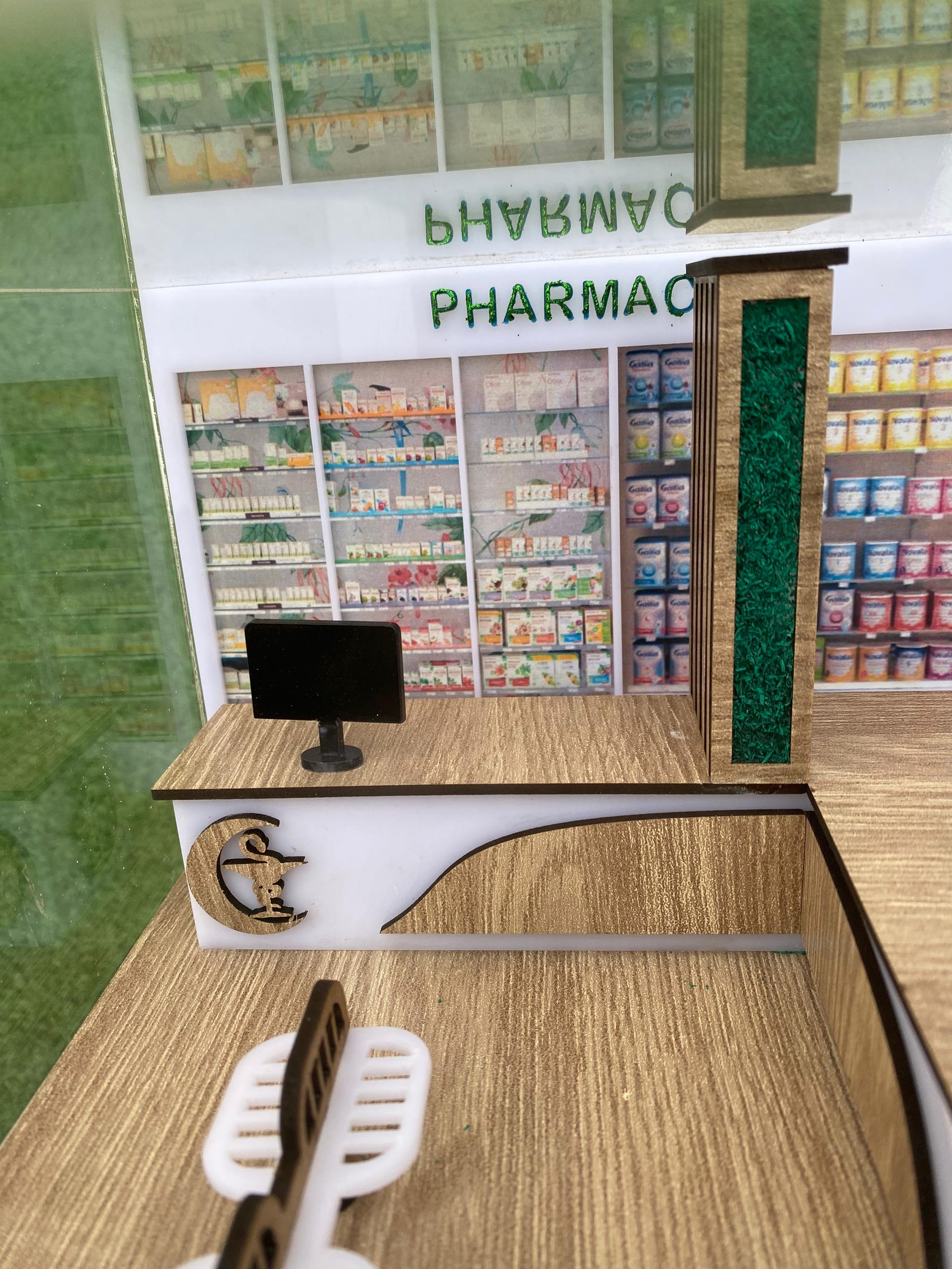 Miniature Pharmacie - نموذج مصغر لصيدلية