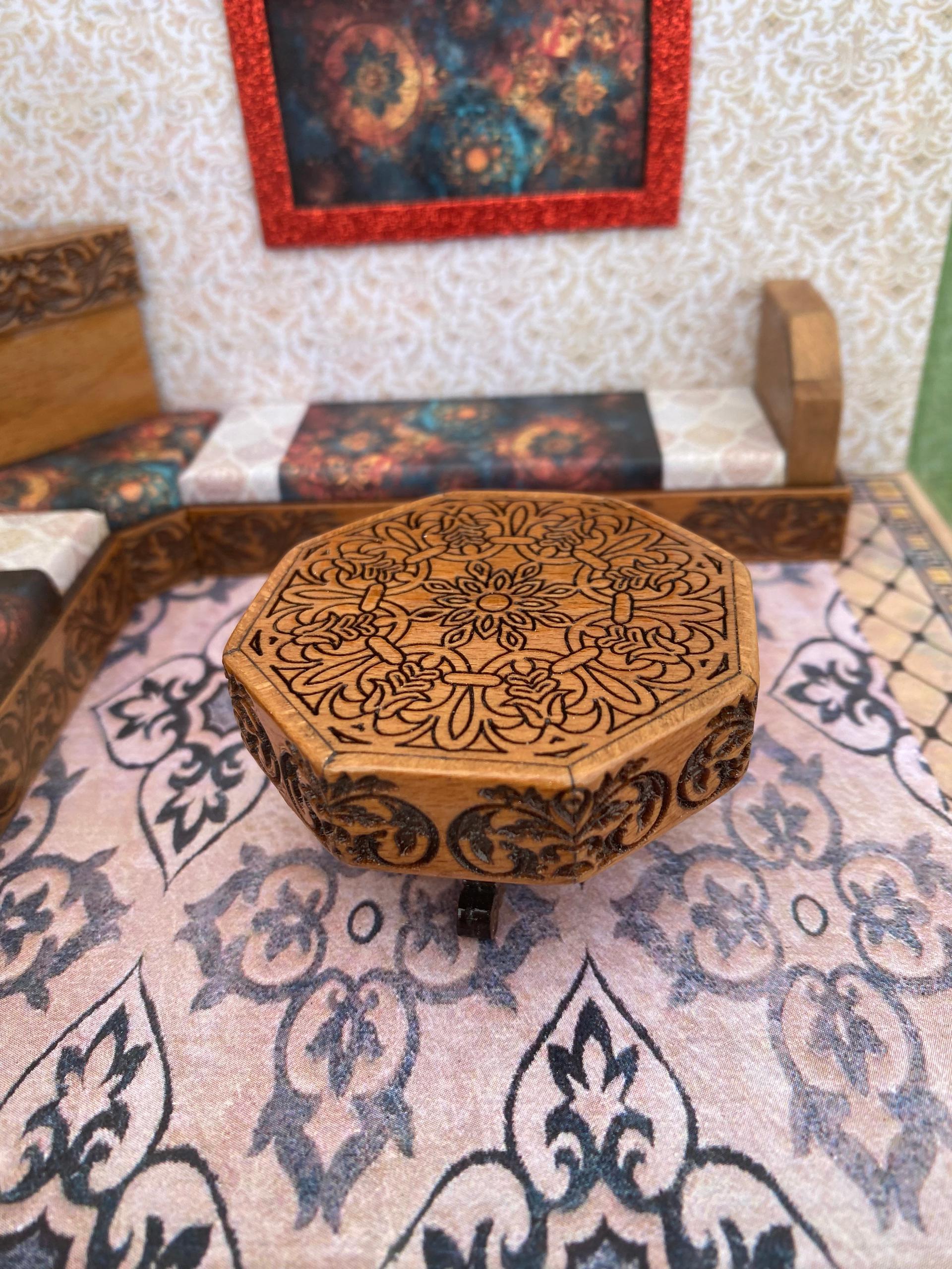 Miniature salon marocain - نموذج مصغر لصالون مغربي