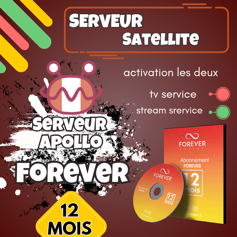 Apollo+Server Forever 12 mois