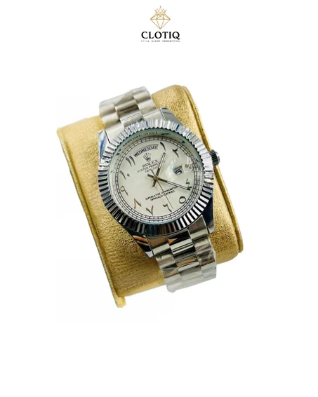ROLEX DAY-DATE WHITE ARABIC