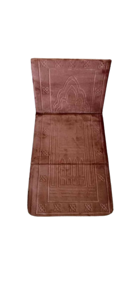 سجادة الصلاة الصحية مع مسند للظهر قابلة للطيtapis de prière avec dossier pliable