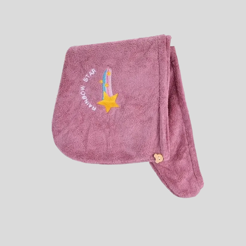 Bonnet de serviette pour femme, turban doux, tête torsadée, super absorbant