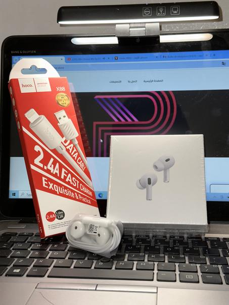 Airpods +cable et kitman avec file graruit