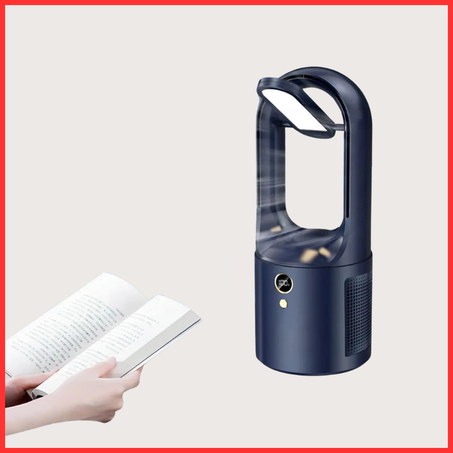 مروحة ومصباح متعدد الاستخدامات