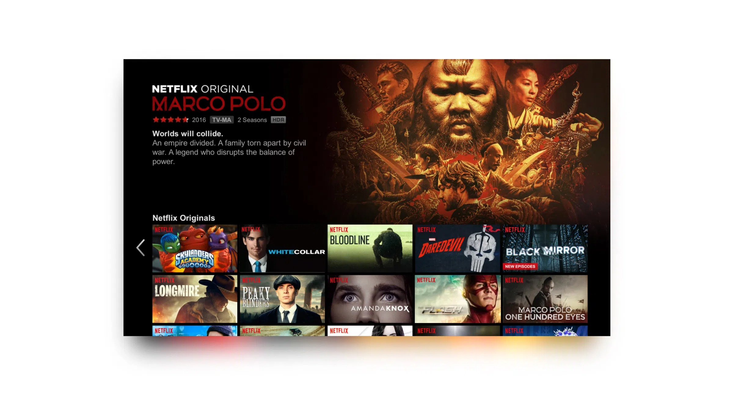 TCL S5400A Netflix