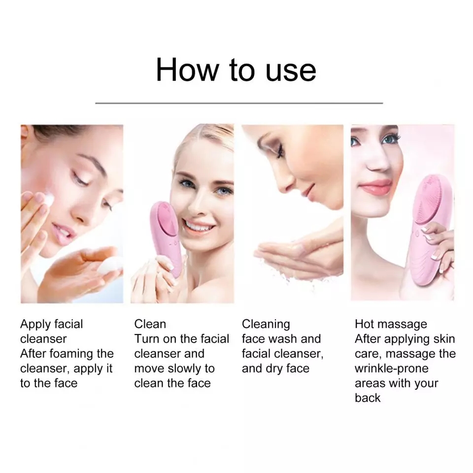 جهاز تنظيف الوجه Facial Brush & Mmassager