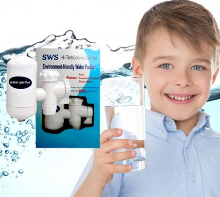 ودّع الكلور والشوائب، مع فلتر الماء المنزلي