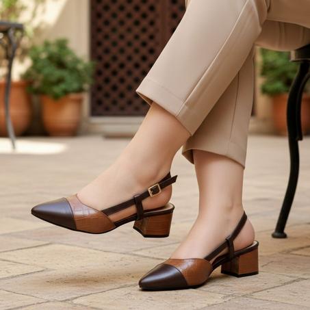 صندل جلد رطب و كعب مريح