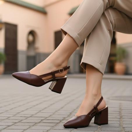 صندل جلد رطب و كعب مريح