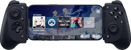 Razer Kishi V3 Gaming Controller for iPhone 15, 16, 17 Series & Android: Full Sized TMR Thumbsticks - Dual Back Buttons - Fits Most Phone Cases - PC Remote Play - 3 Free Months of Apple Arcad