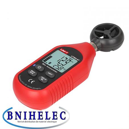 Anémomètre deThermomètre numérique portable    . UNI-T UT363