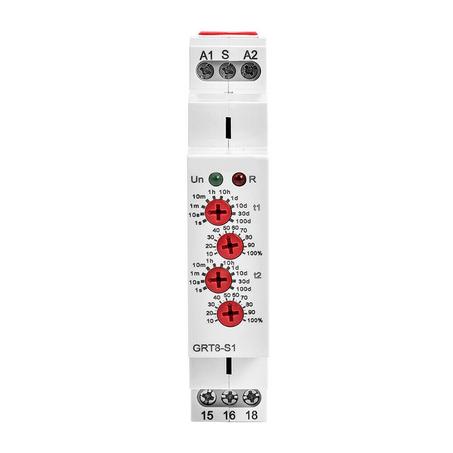 Relais temporisé à cycleur asymétrique GRT8-S1