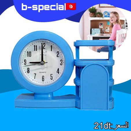 blue clock