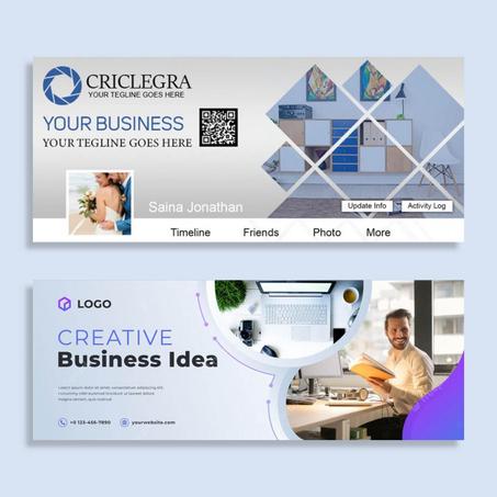 تصميم غلاف إحترافي لقناتك أو صفحتك