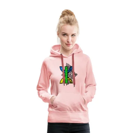 قميص رياضي على شكل كابوش للنساء