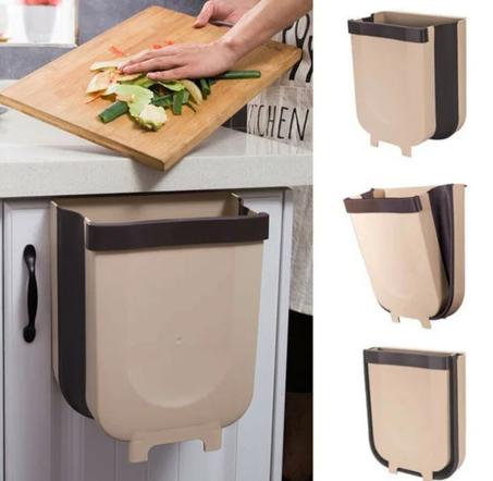 سلة قمامة قابلة للطي