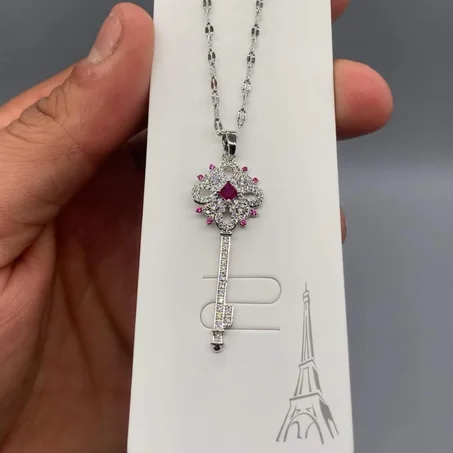 Collier Tiffany en acier inoxydable