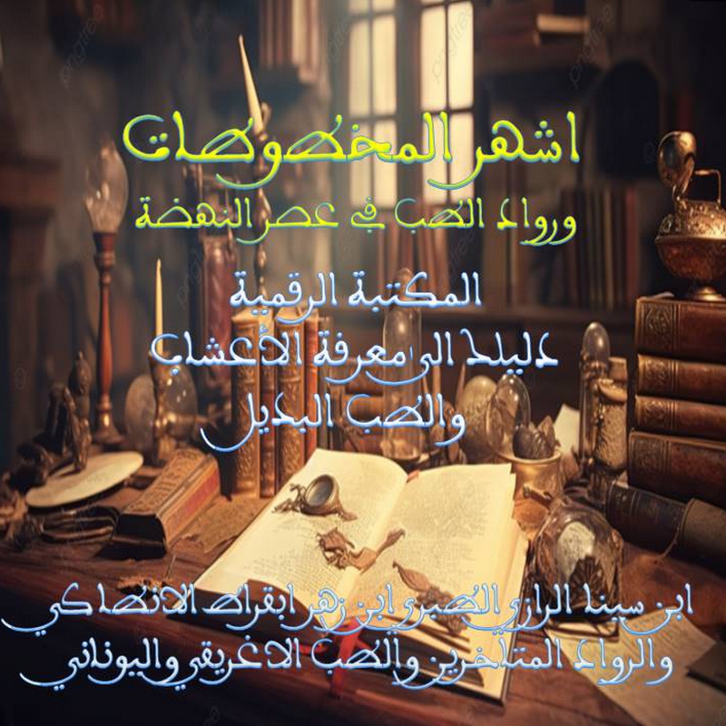 المكتبة الرقمية للمخطوطات الاعشاب والطب البديل