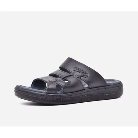 صندالة رجالية جلد طبيعي – خفة وراحة بلا حدود