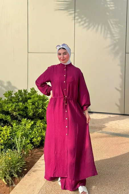 Look Estival en Lin – 5 Couleurs Disponibles