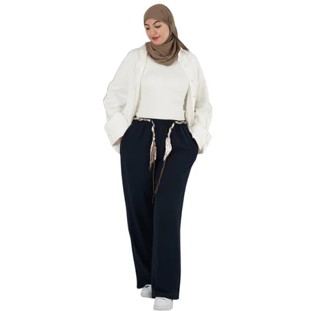 Pantalon Élégance Crêpe