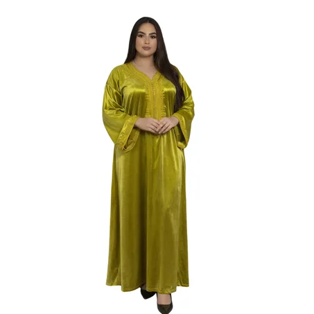 Caftan Mouabera Traditionnel Élégant