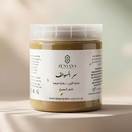 سر السوالف للشعر المصبوغ