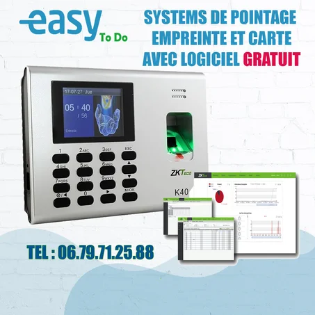 POINTEUSE PRO Biométrique à Empreinte