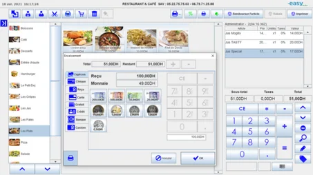 LOGICIEL CAISSE EASYTODO POS