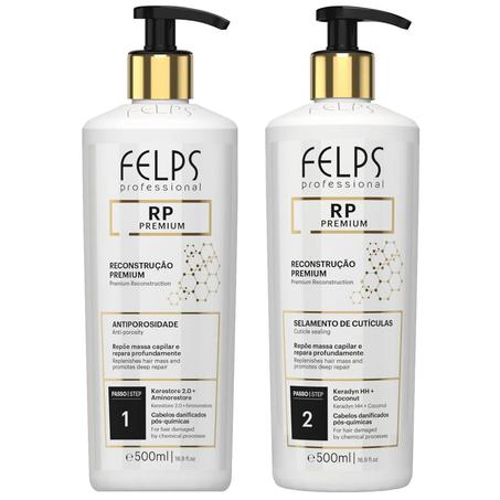 Felps RP Premium – علاج إصلاح وتجديد الشعر (2x500ml) – للحصول على شعر قوي ولامع!