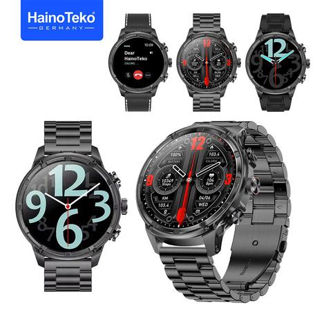 Smart Watch Haino Teko RW-60 MAX avec Lampe Torche et 3 Bracelets – ساعة ذكية أصلية