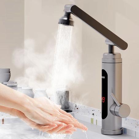 Robinet électrique avec chauffe-eau instantané 3000W avec Affichage Digital – صنبور مياه مع سخان مدمج