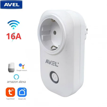 AVEL Prise intelligente WiFi avec commande vocale GM - مقبس طاقة ذكي (ويفي)