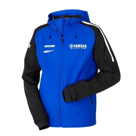 Veste Yamaha Racing Softshell Edition Black à Capuche Unisexe - سترة ياماها جودة عالية
