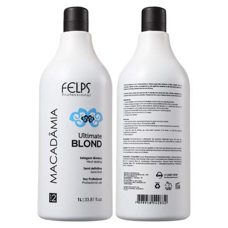 Felps Macadamia Progressive Blonde Ultime 1L – علاج متطور للحفاظ على شعر أشقر لامع وصحي!