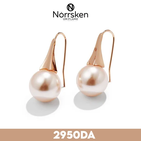 ROSE PEARL EARRINGS