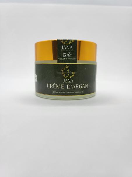 Crème de nuit à l'huile d'argan