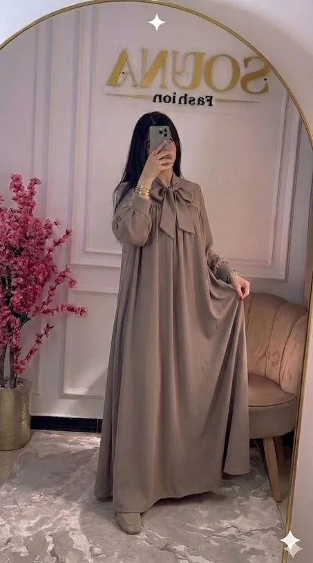 🔥 استغلي الفرصة دابا! 😱✨ جديد ربيع وصيف 2026 ✨✨☀️ الكمية محدودة عباية فخمة بثوب  راقي ✨ للمحجبات وغير المحجبات✨ عرض خاص + توصيل فابور 🚚✨✨