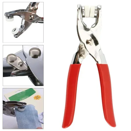 Plier Tool Set with Snap Buttons