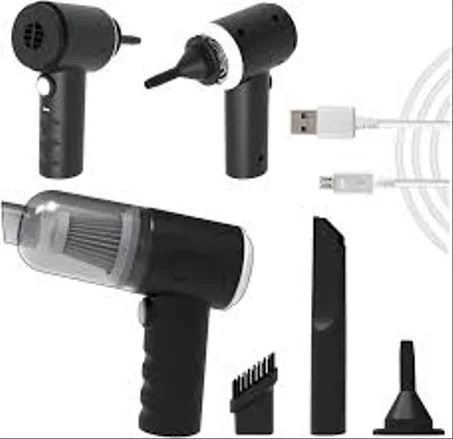 باقة الطوارئ المتكاملة للسيارة 3×1 – جامب ستارتر + منفاخ هواء + مكنسة لاسلكية