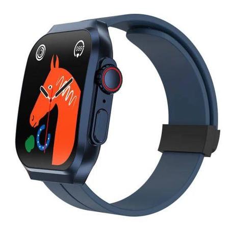 ⌚️ ساعة ذكية رياضية بشاشة AMOLED ومقاومة للماء – مثالية للصحة واللياقة!