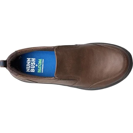 Chaussure à enfiler pour homme, marron