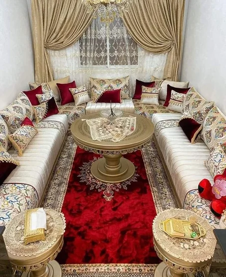 صالون مغربي تقليدي