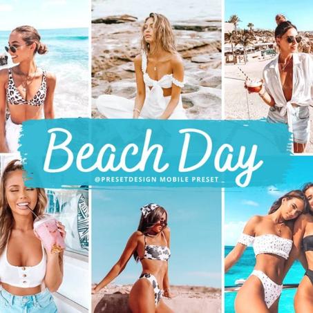 10 Mobile Lightroom Presets, Summer Preset, Instagram presets, Lightroom mobile presets, Blogger presets, Beach Preset, Lifestyle presets