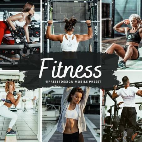 10 Lightroom Mobile Preset FITNESS Instagram Filters, Gym Lifestyle Photo Editing, Men Presets, Lightroom Moody Preset, Workout Preset