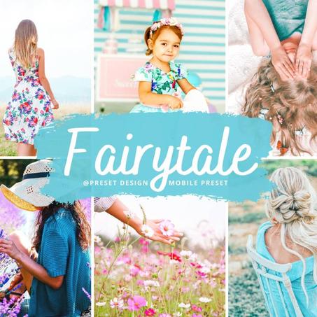 10 Fairytale Mobile Lightroom Presets, Dreamy Vibrant Preset For Instagram Influencer, Soft Bright Colorful Filters, Vivid Color Pop Preset