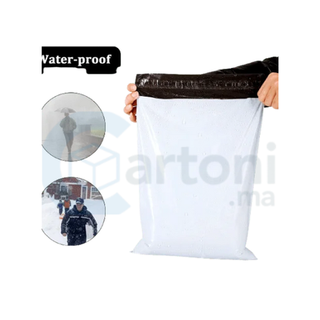 Sachet d’Expédition Gris Claire 30x23cm