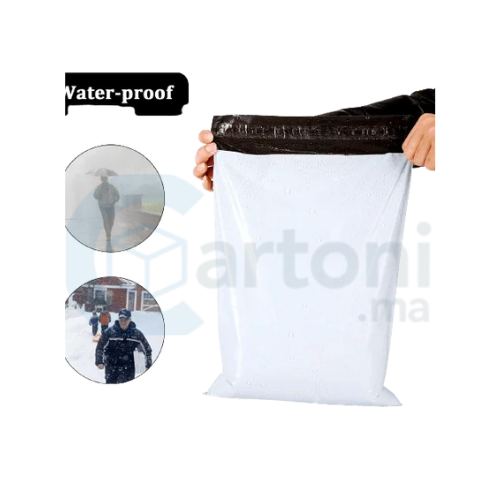 Sachet d’Expédition Gris Claire 30x40cm