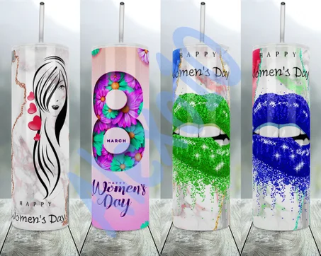 Tumbler Design Women's Day PNG Sublimation Tumbler 20oz Tumbler PNG Women's Day Tumbler PNG Sublimation Tumbler Design Womens Tumbler Png